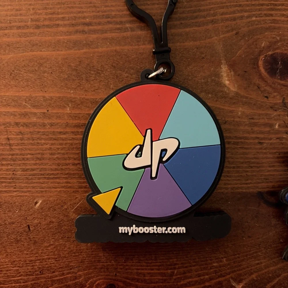 2 DUDE PERFECT KEY CHAINS WHEEL‎ UNFORTUNATE ASTRONAUT BEAR